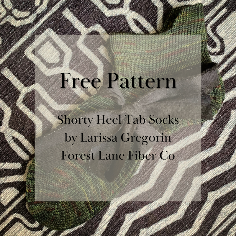 Knitting Pattern - Heel Tab Shorty Socks