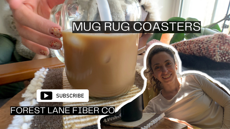 Weaving Mug Rug Coasters on a Rigid Heddle Loom