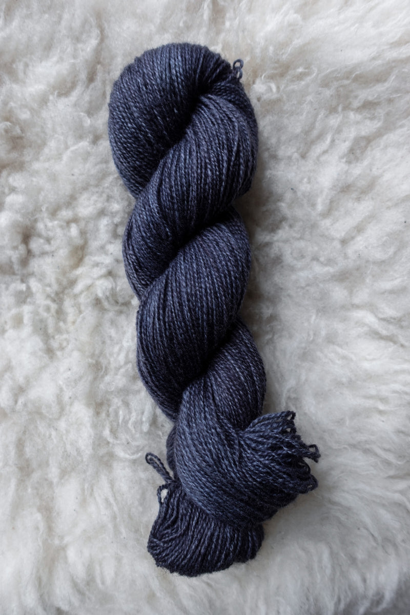 Slate - BFL Mohair (410 yds) - Fingering Weight - Non-Superwash