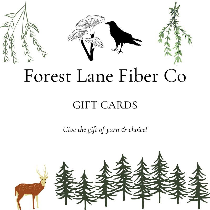 Gift Cards - Forest Lane Fiber Co