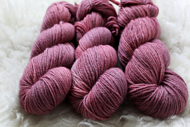 Mauve - BFL DK - Bluefaced Leicester - DK Weight - Non Superwash