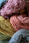 Dusty Pastel 10 - BFL Mohair (500 yds)  - Fingering Weight - Non-Superwash